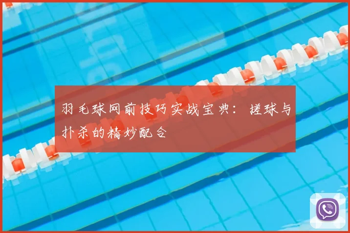 羽毛球网前技巧实战宝典：搓球与扑杀的精妙配合